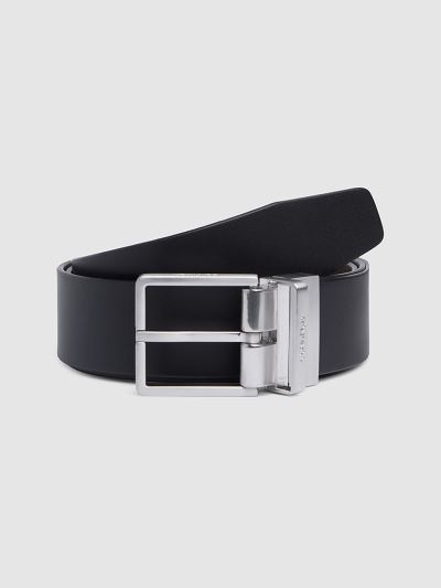 Calvin Klein Táskák & Kiegészítők HU717401 | Calvin Klein Reversible Bőr Férfi Öv Fekete / Barna